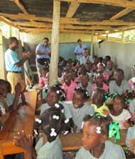 INSIDE THE SCHOOL